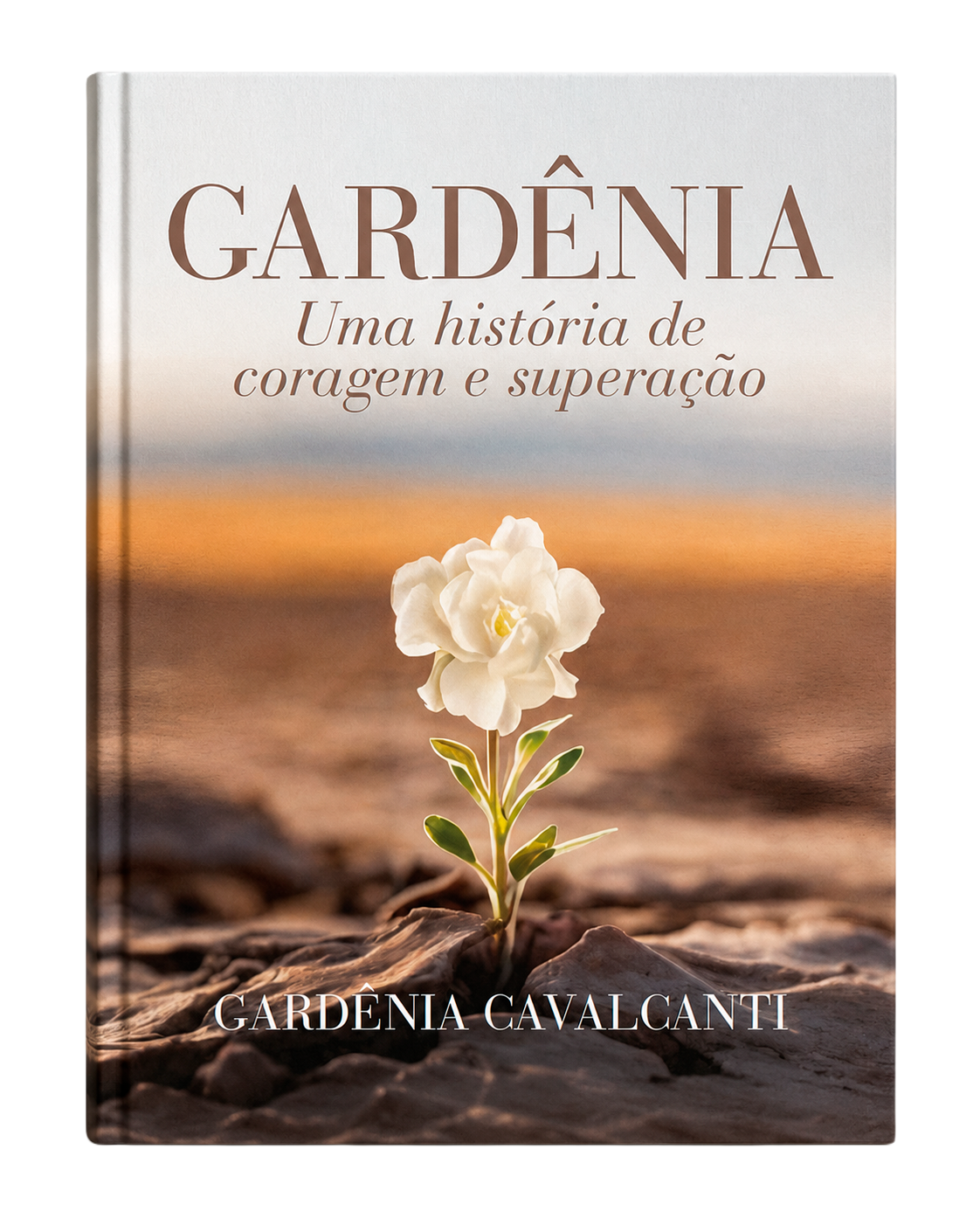 Capa do livro Gardênia — Uma história de coragem e superação